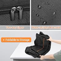 HODRANT Housse de Sac de Transport pour Gril Extérieur Compatible avec Ninja Woodfire OG701 OG751 OG700 Gril, Étui de Voyage pour Gril Portable pour Outils et Accessoires de Barbecue, Sac Seulement
