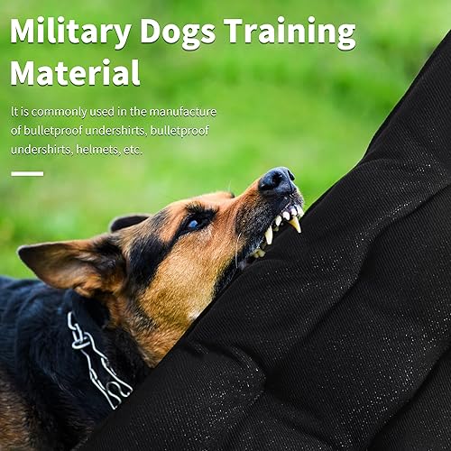 Miniatura 2 de MABOZOO Cama para perro, alfombrilla indestructible a prueba de mordidos, poliéster duradero, grande de 35 x 22 pulgadas, color negro, para