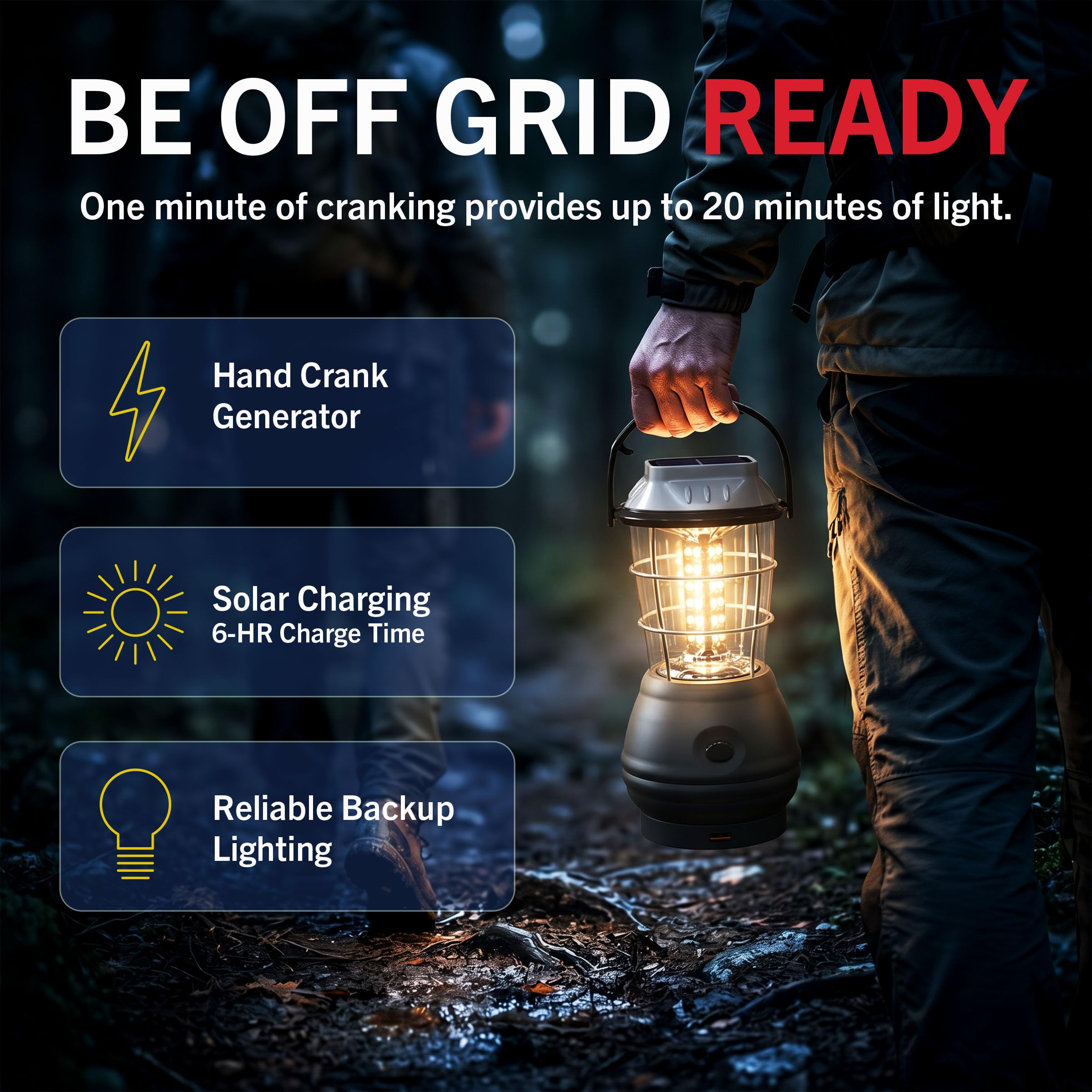 Amazon.co.jp: Whetstone 36 LED Solar and Dynamo Powered Camping