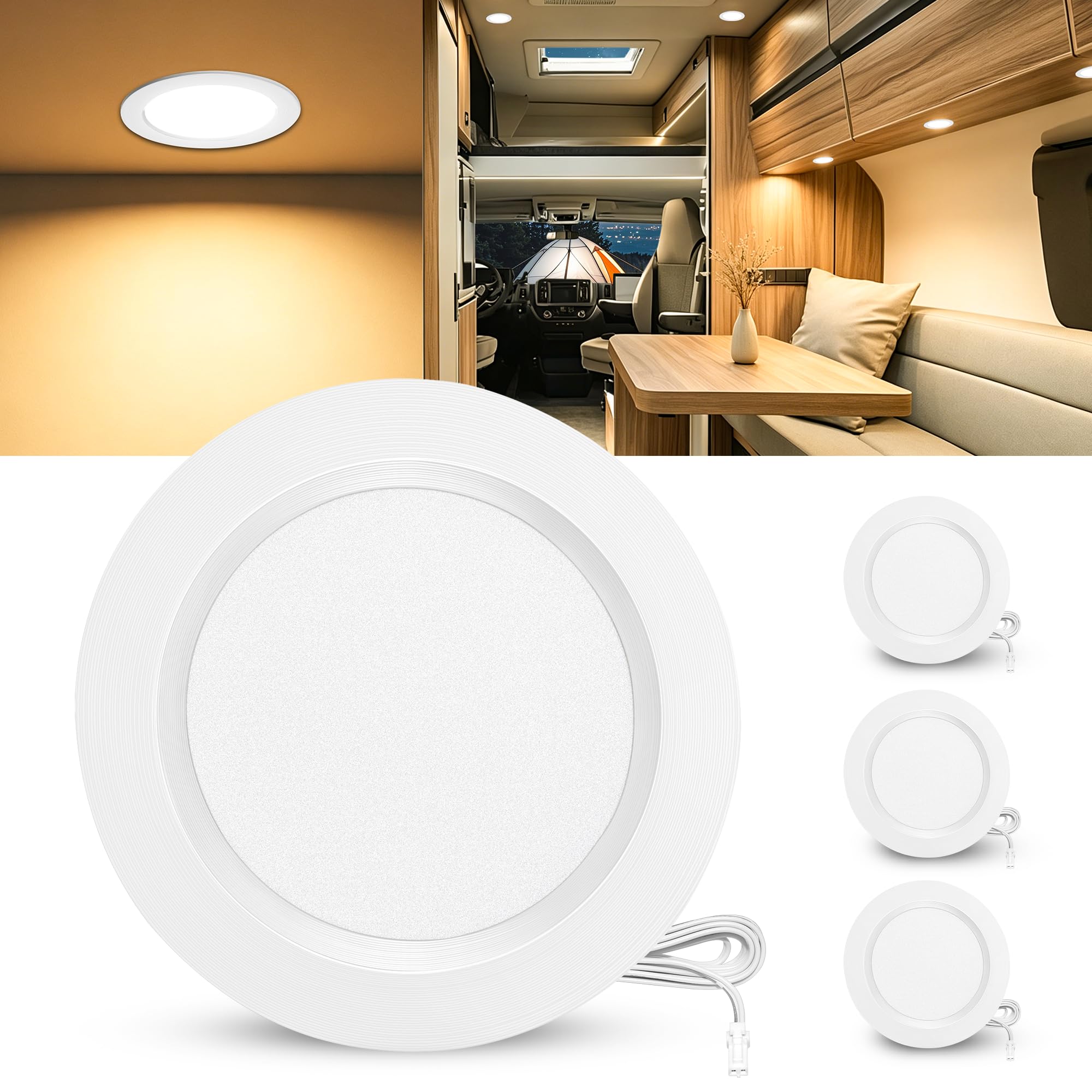 Laiebri LED Einbaustrahler 12V
