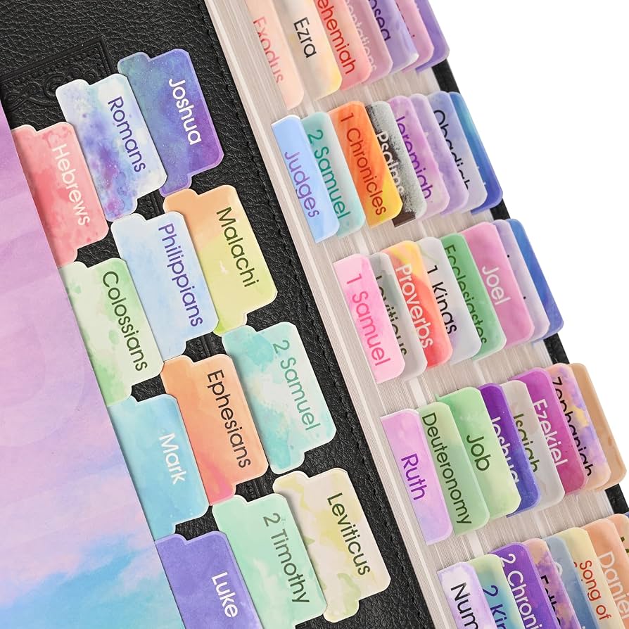 amazon-com-bible-tabs-80-laminated-bible-book-tabs-bible-journaling-supplies-bible-tabs-for-women-men-study-bible-personalized-bible-index-tabs-quick-reference-easy-to-read-watercolor-office-products for Free Printable Bible Index Tabs Amazon.com : Bible Tabs, 80 Laminated Bible Book Tabs, Bible Journaling Supplies, Bible Tabs for Women & Men Study Bible, Personalized Bible Index Tabs, Quick Reference, Easy to Read (Watercolor) : Office Products for Free Printable Bible Index Tabs