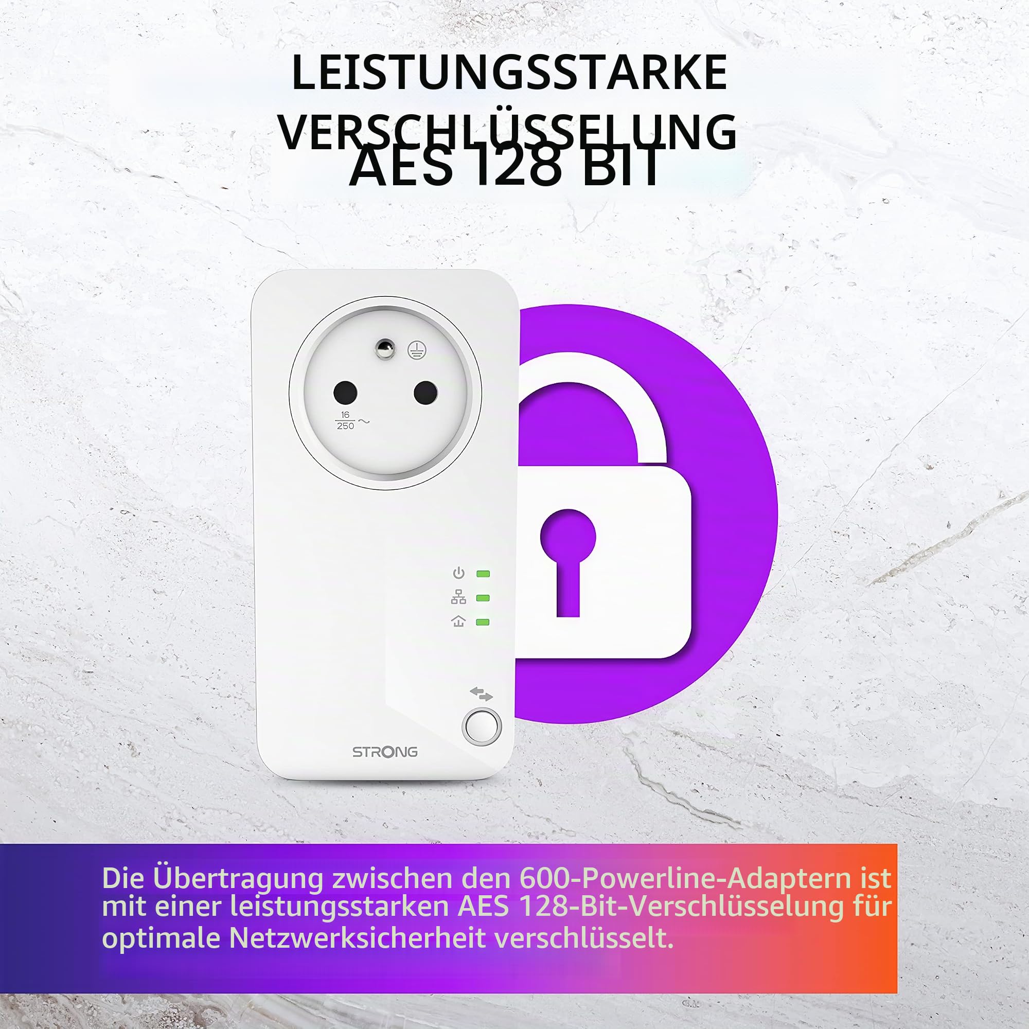 Strong AV600 Powerline Adapter 3-Pack – Bild 8