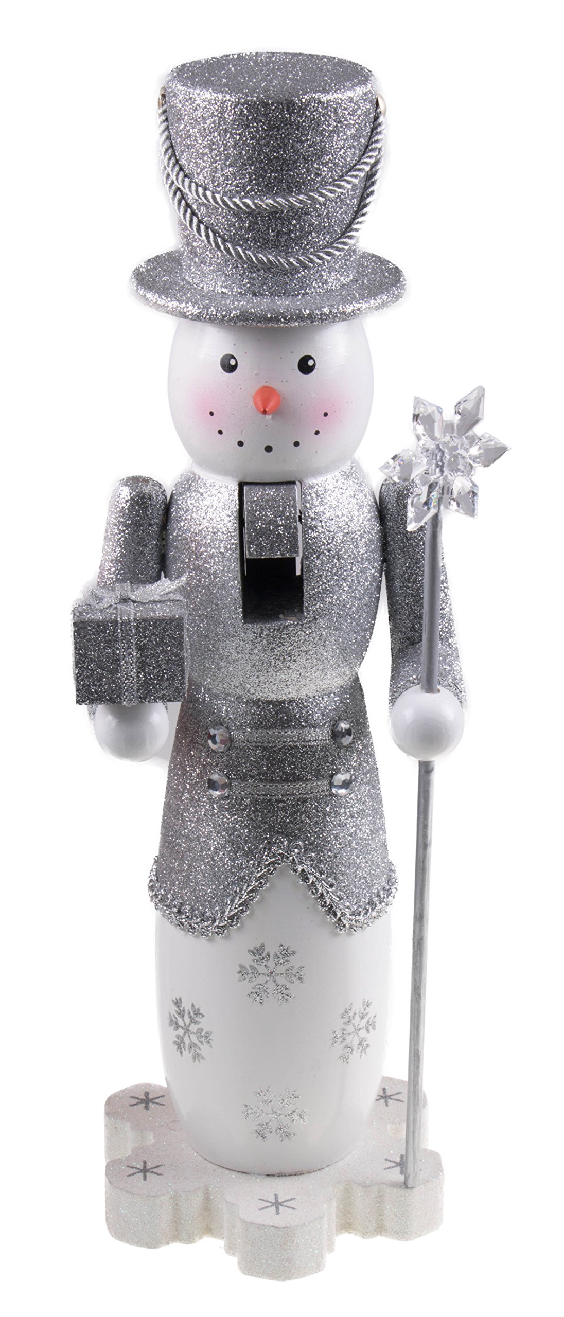 Amazon.co.jp: Tall雪だるまNutcracker by Clever Creations