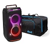 JBL PartyBox Club 120 Portable Bluetooth Speaker Bundle with divvi! Protective Transport Bag