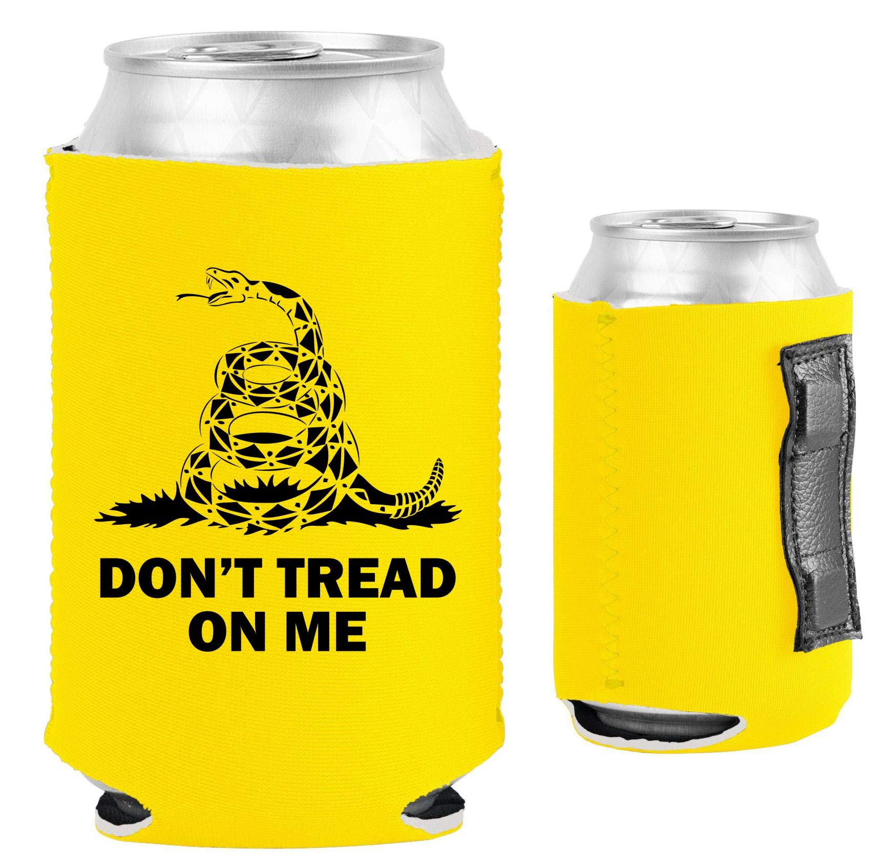 Coolie Junction Gadsden Flag Magnetic Neoprene Collapsible Can (1)