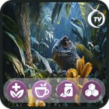 ライブ天気と周囲のバックグラウン