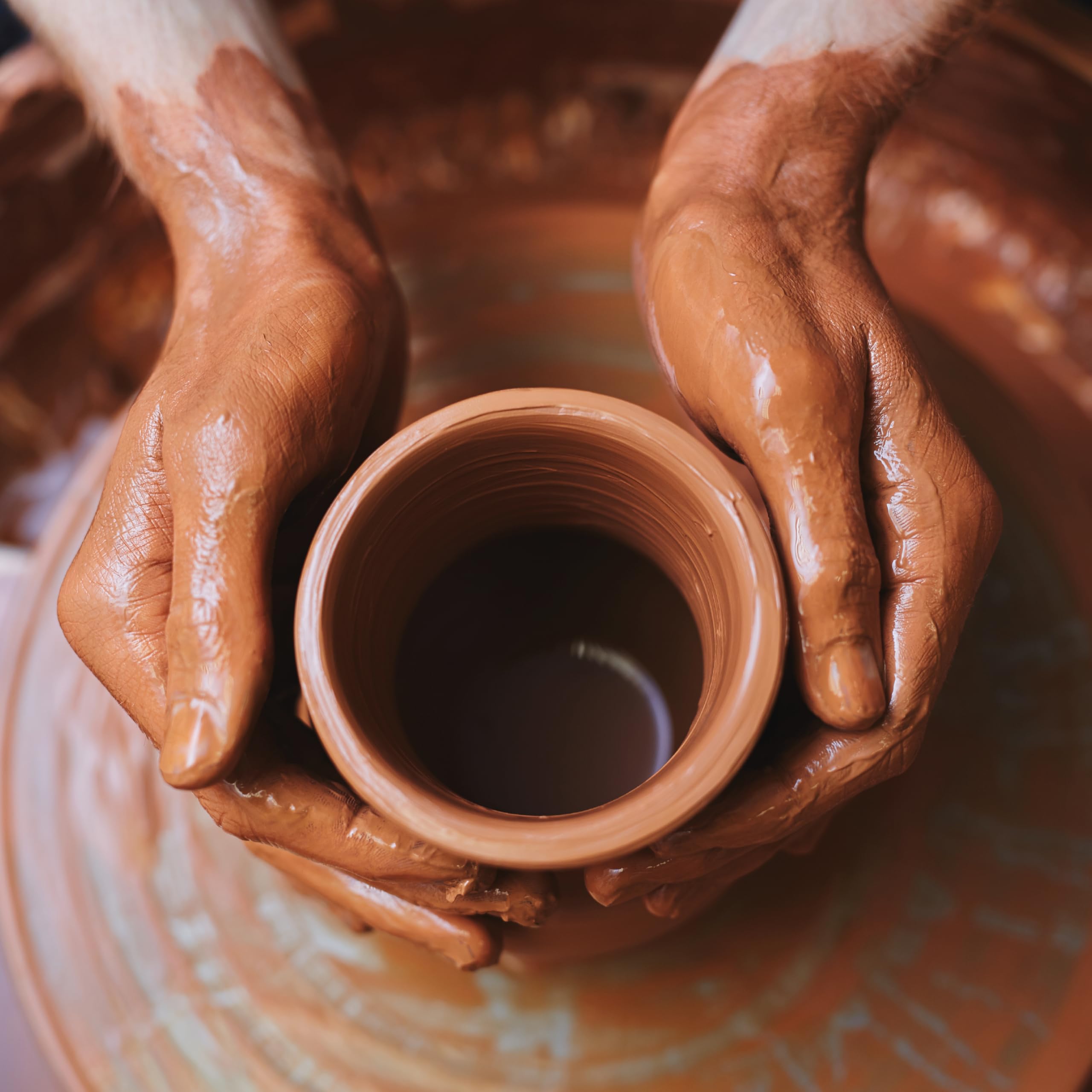Terracotta aiuto per l'irrigazione fatto a mano, strumento moderno per l'irrigazione delle piante senza elettricità (3 x set da 3 330 ml)
