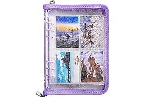 Kpop Photocard Holder Book-Include 30 Pack 4-Pocket Refill Pages
