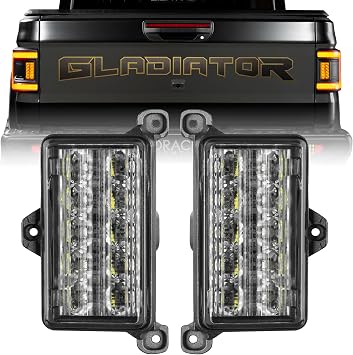 Oracle Lighting 5915-JT-023 Dual Function Amber/White Reverse Led Module for Jeep Gladiator Jt Flush Tail Lights
