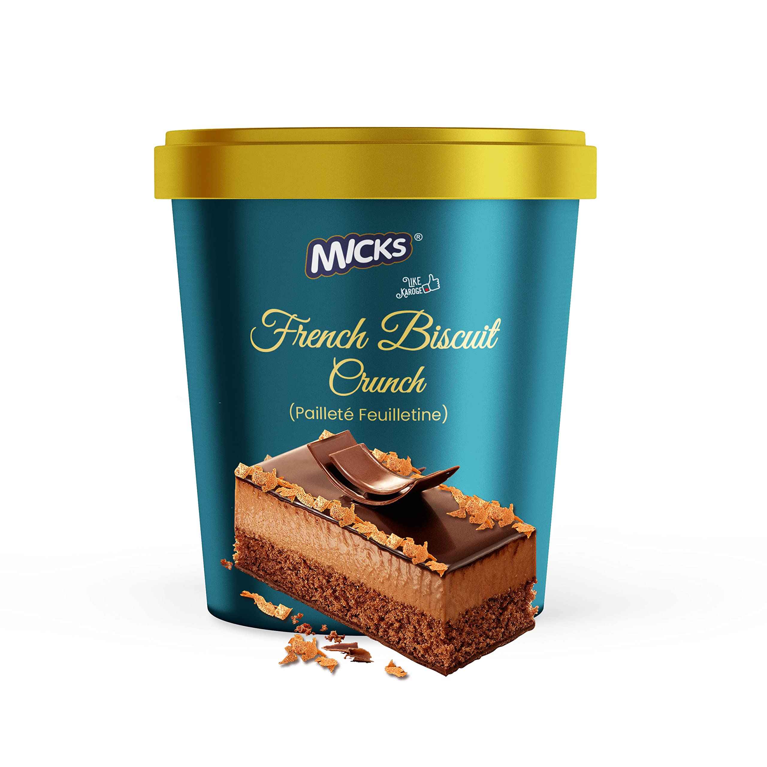 MICKS FRENCH BISCUIT CRUNCH (PAILLETE FEUILLETINE) 200 GMS, crunchy (B0BQ3N5JW1) Amazon Price History, Amazon Price Tracker