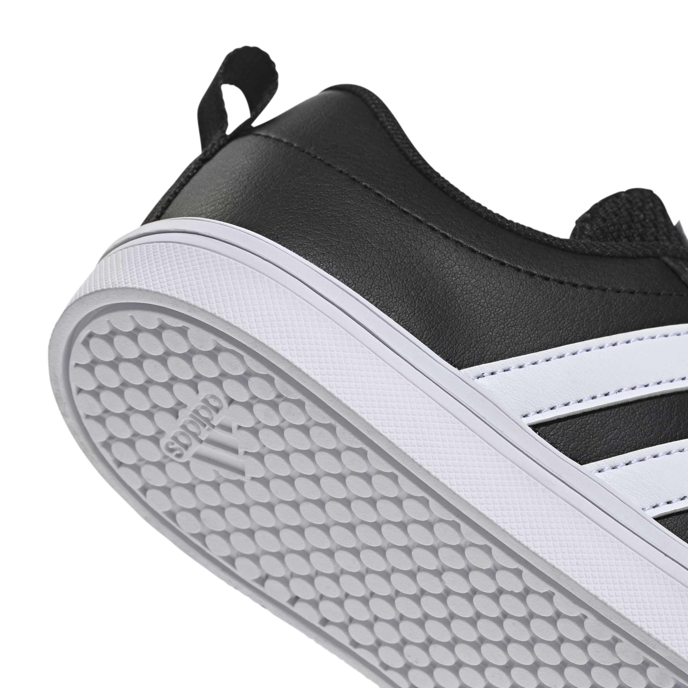 adidas Mixte Enfant Vs Pace 2.0 Kids Hook and Loop Shoes, Core Black/FTWR White/Core Black, 28 EU