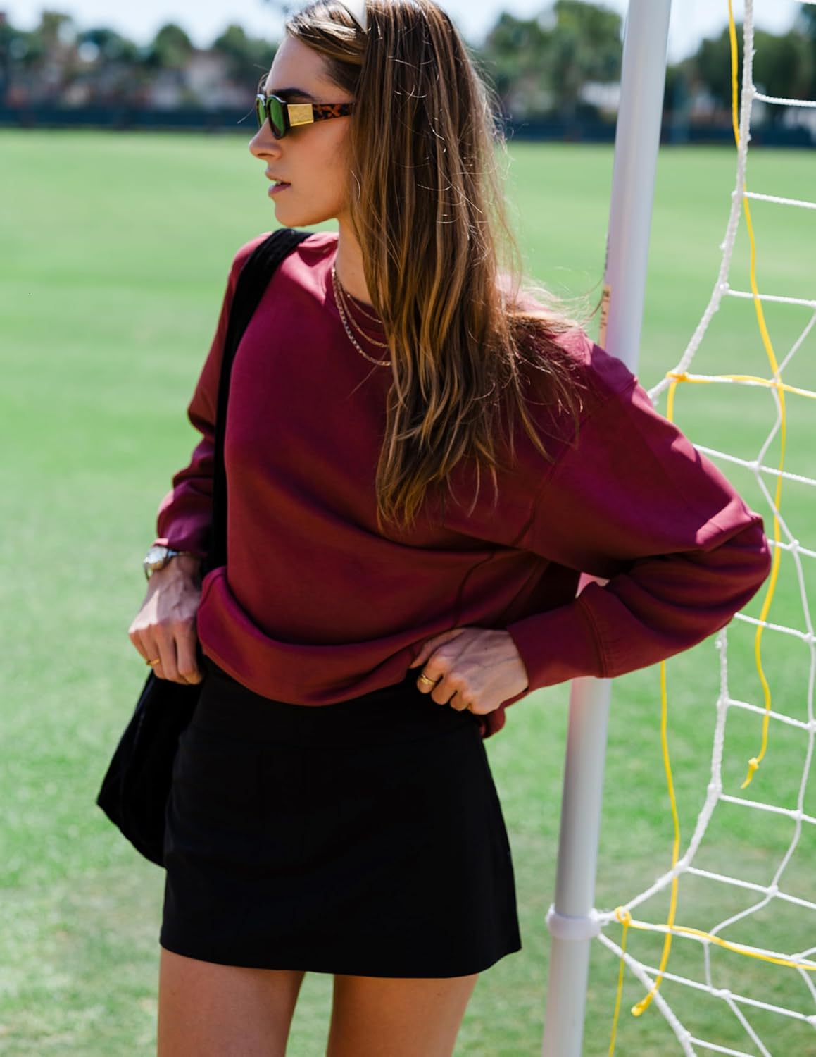 Colorfulkoala Dreamlux Skirts for Women High Rise Athletic Golf Tennis Skorts Built-in Shorts with Pockets