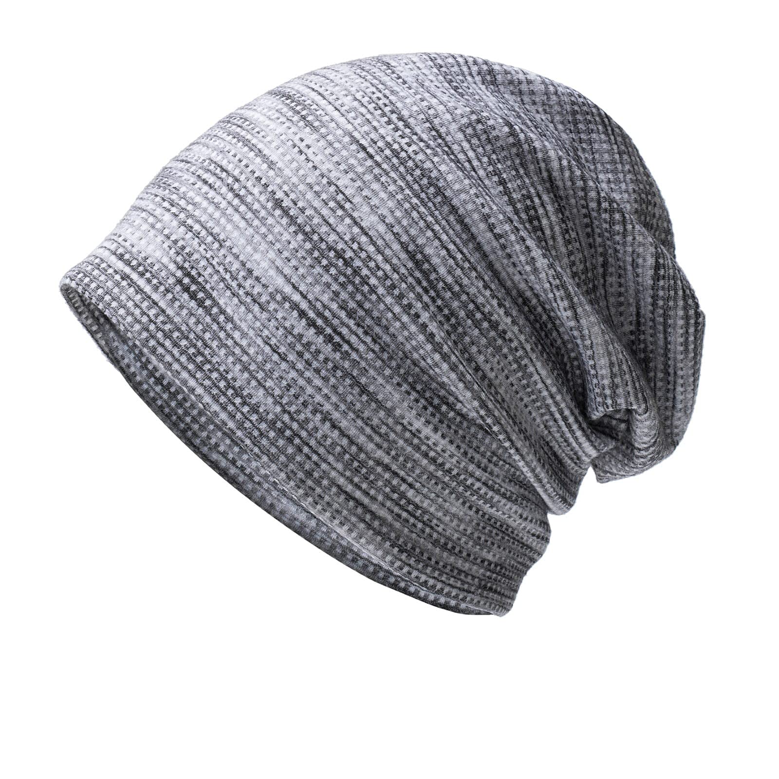 lingdingHats Slouch Knitted Women's Color and Soft Hat Solid Winter Lightweight for Autumn Women Workout Accessories Dark Gray