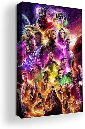 Miniatura 129 de MAVIS PRINT Dead Poool - Decoración de pared Marval de 12 x 16 pulgadas, impresión HD y marco de madera, decoración moderna de pared para Annt