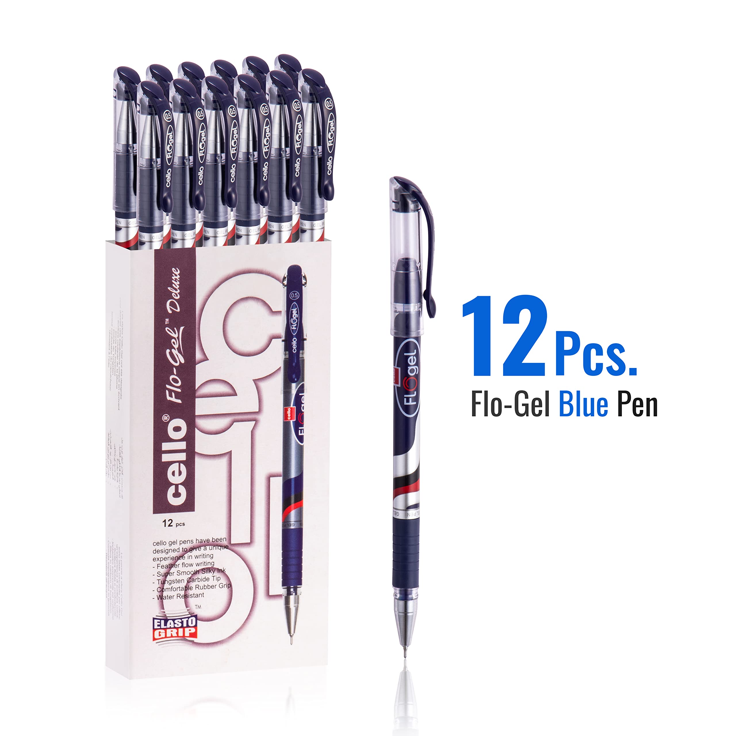 Vogueing Gelstifte Schwarz – 0,5 Mm, 7 Oder 12 Stück Set Für Schule & Büro