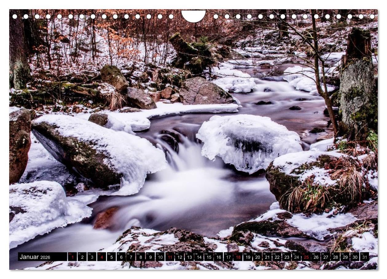 Der Harz einfach magisch (Wandkalender 2026 DIN A4 quer), CALVENDO Monatskalender: Der Harz in magischen Bildern (CALVENDO Orte)