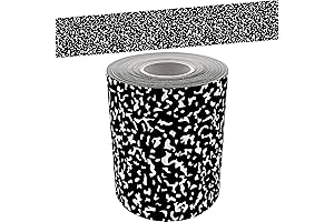 Teacher Created Resources Composition Straight Rolled Border Trim