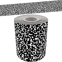 Vista 1 de Teacher Created Resources Composition - Borde enrollado recto – 50 pies – Decora tablones de anuncios, paredes, escritorios, ventanas, puertas