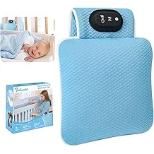 Vibrating Pad for Baby Crib, Baby Vibrating Sleep Soother, Gentle Vibrations Mattress Pad, 3 Adjustable Modes, 90-Minute Timer, Use for Bassinet/Strollers/Travel, Ideal Sleep Aid for Newborns