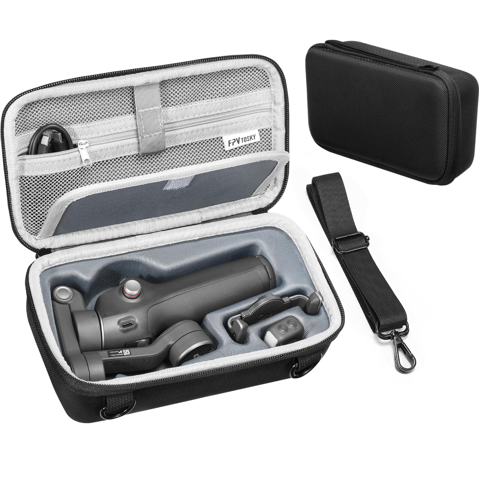 Calenxy Tragetasche Für DJI Osmo Mobile 7/7P - Harte Schutzhülle Mit Schultergurt