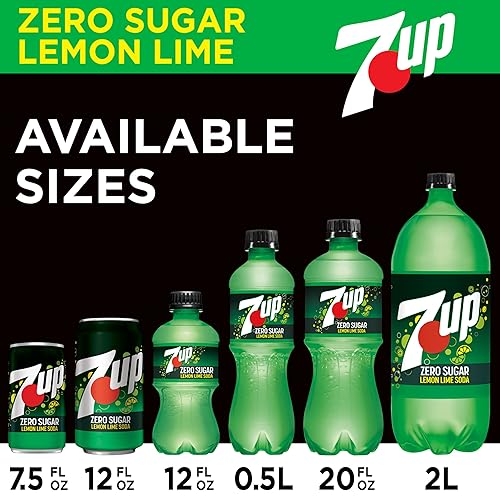 Miniatura 5 de Diet 7UP - Soda de limón y lima cero calorías y sin cafeína latas de 12 onzas líquidas paquete de 12