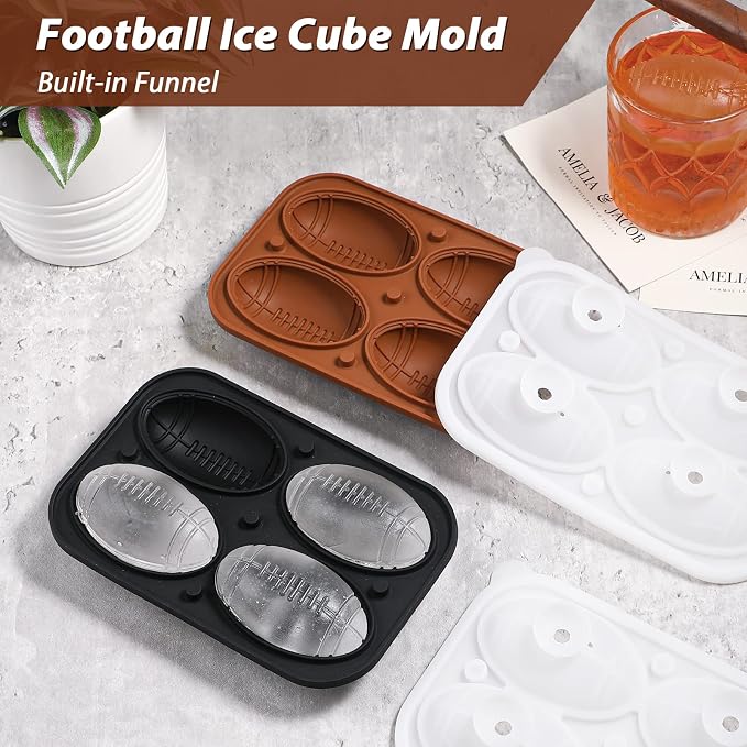 Molde para Hielo 3D de Fútbol Kamehame Set 2 Pzas miniatura 2