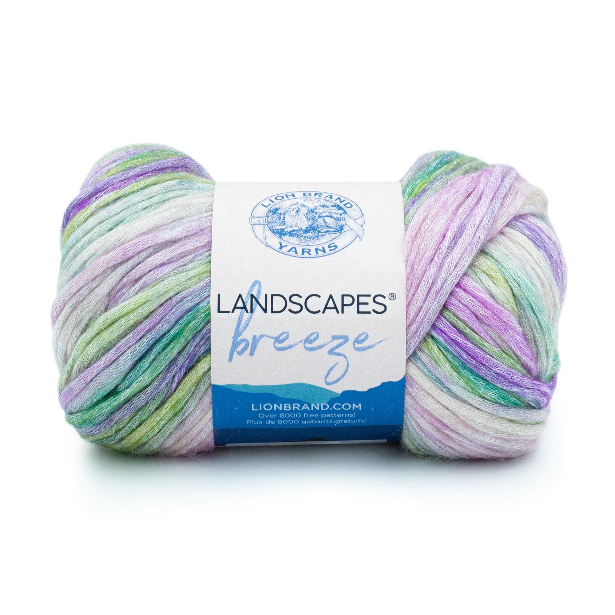 Lana Landscapes Breeze Lion Brand color bosque lluvioso para jerséis de otoño