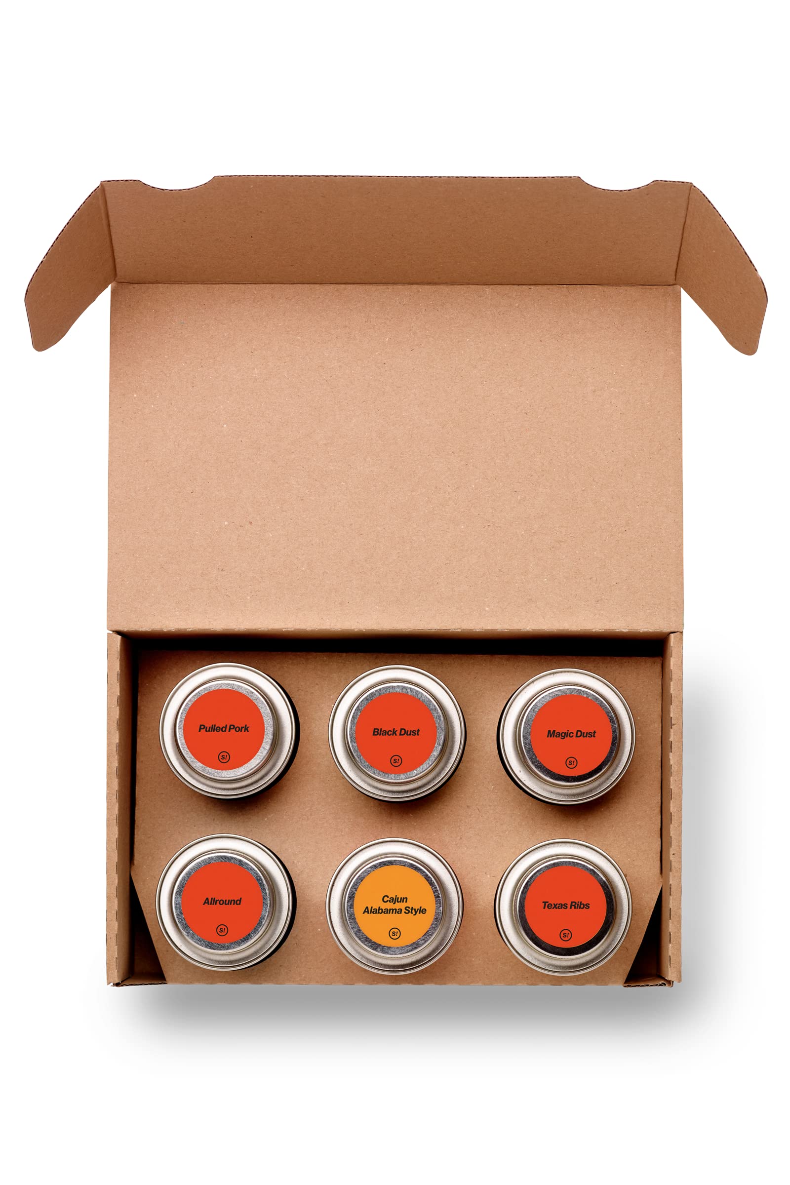 STAY SPICED! Barbecue | Premium Geschenkbox mit 6 Gewürzen