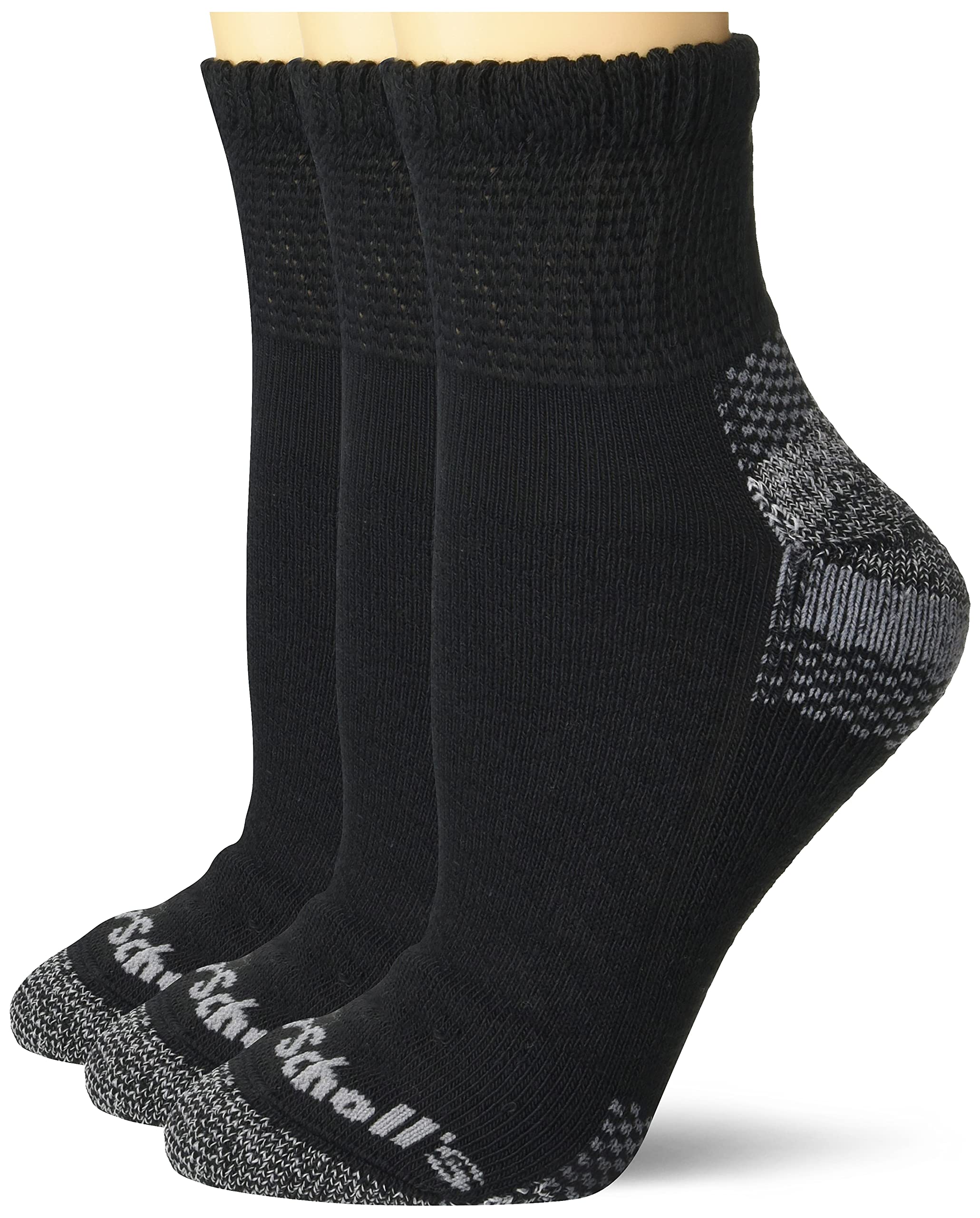 Dr. Scholl'sWomen's Advanced Diabetic Blisterguard Socks-2 & 3 Pair Packs-Non-Binding Cushioned Comfort