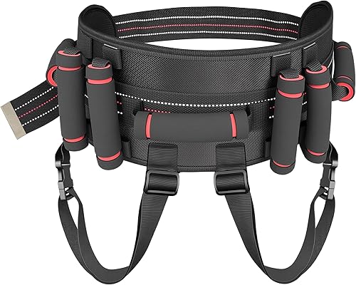 Aliseniors Cinturón de transferencia de cinturón de marcha de 500 libras para personas mayores con asas, asistencia médica de levantamiento de