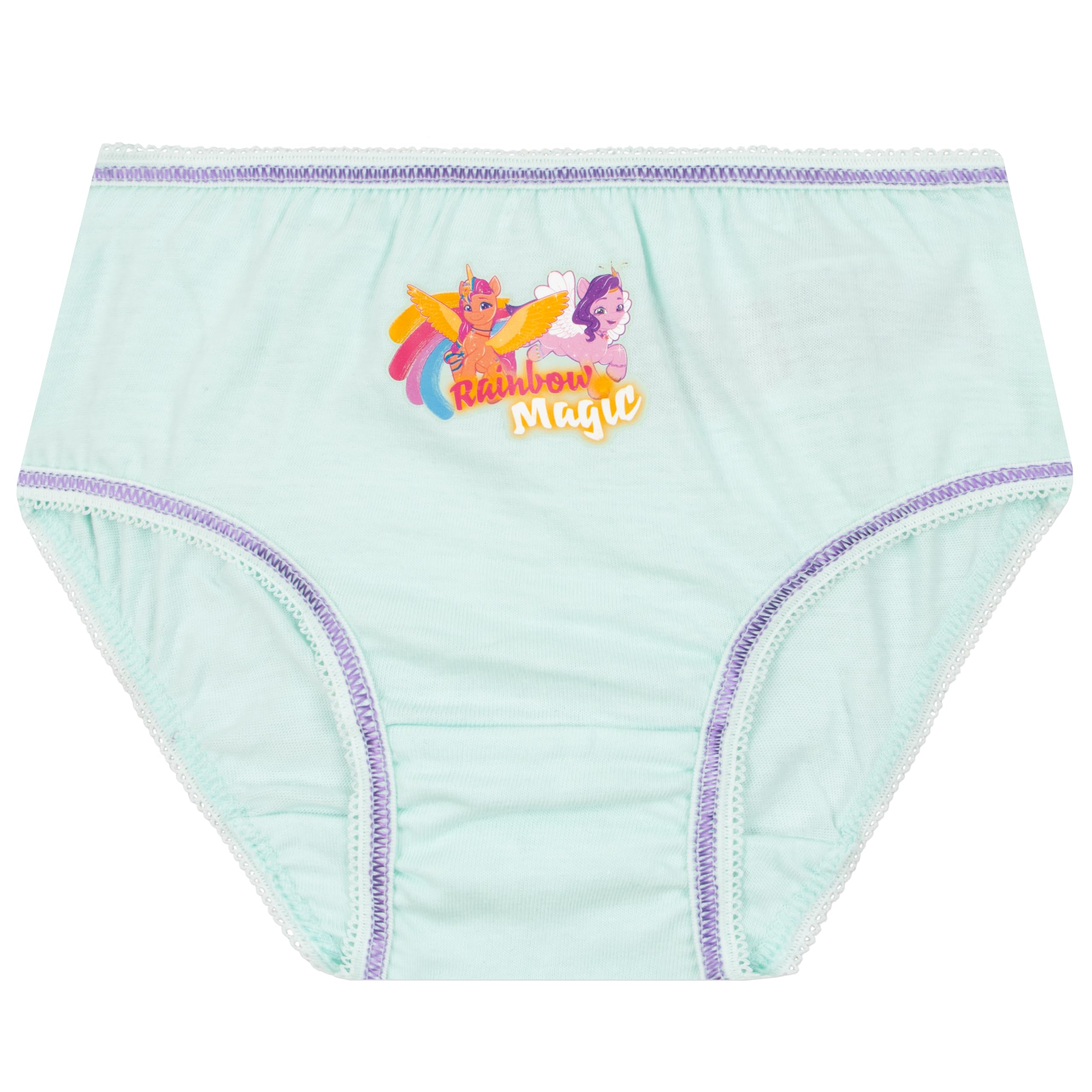 My Little Pony Majtki Dziewczęce 5-Pack, Bawełniana Bielizna Dla Dzieci, Wygodne Majtki Dla Dziewczynki