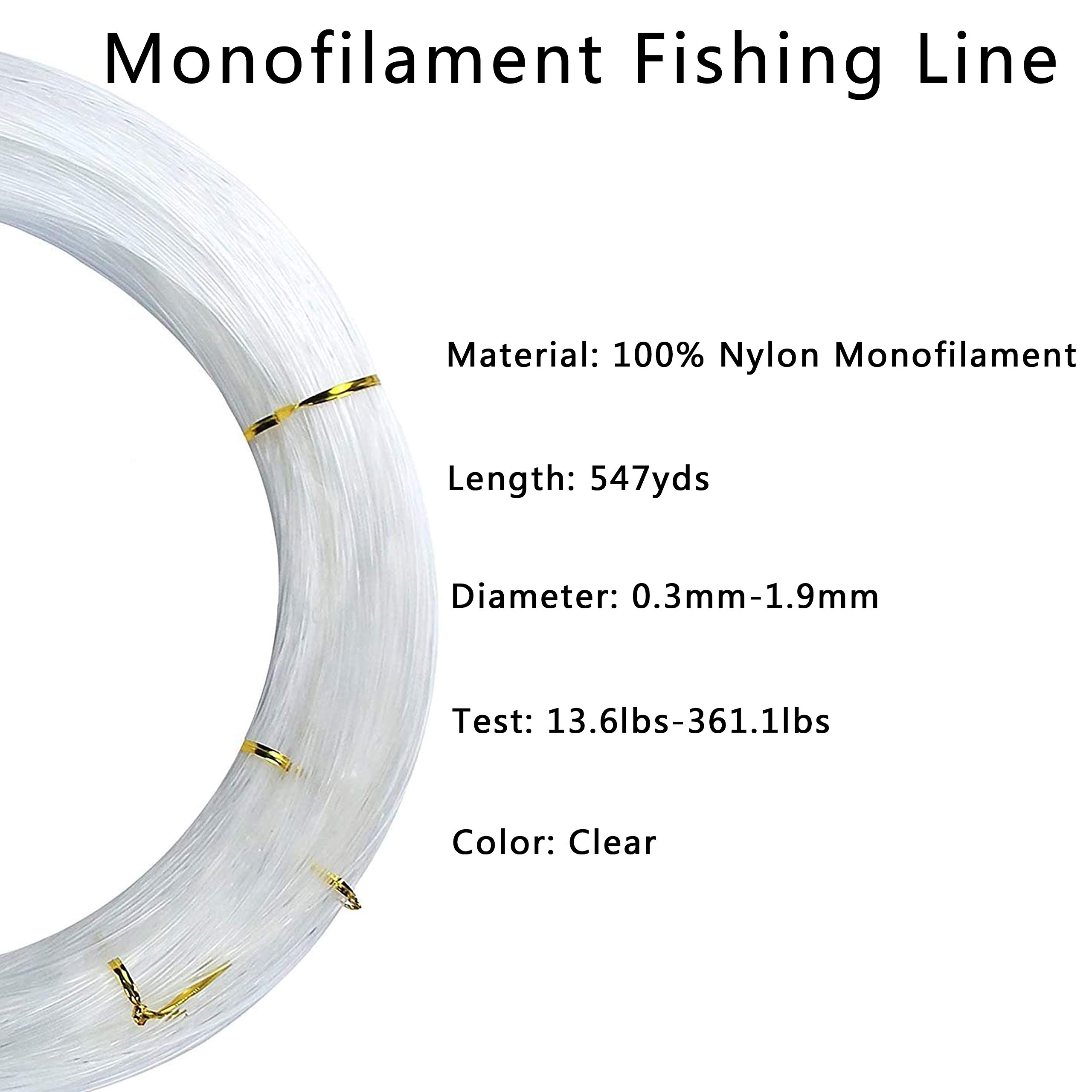 Seaguar Senshi Nylon Monofilament Fishing Line, 15-Pound/200-Yard, Low-Vis Green