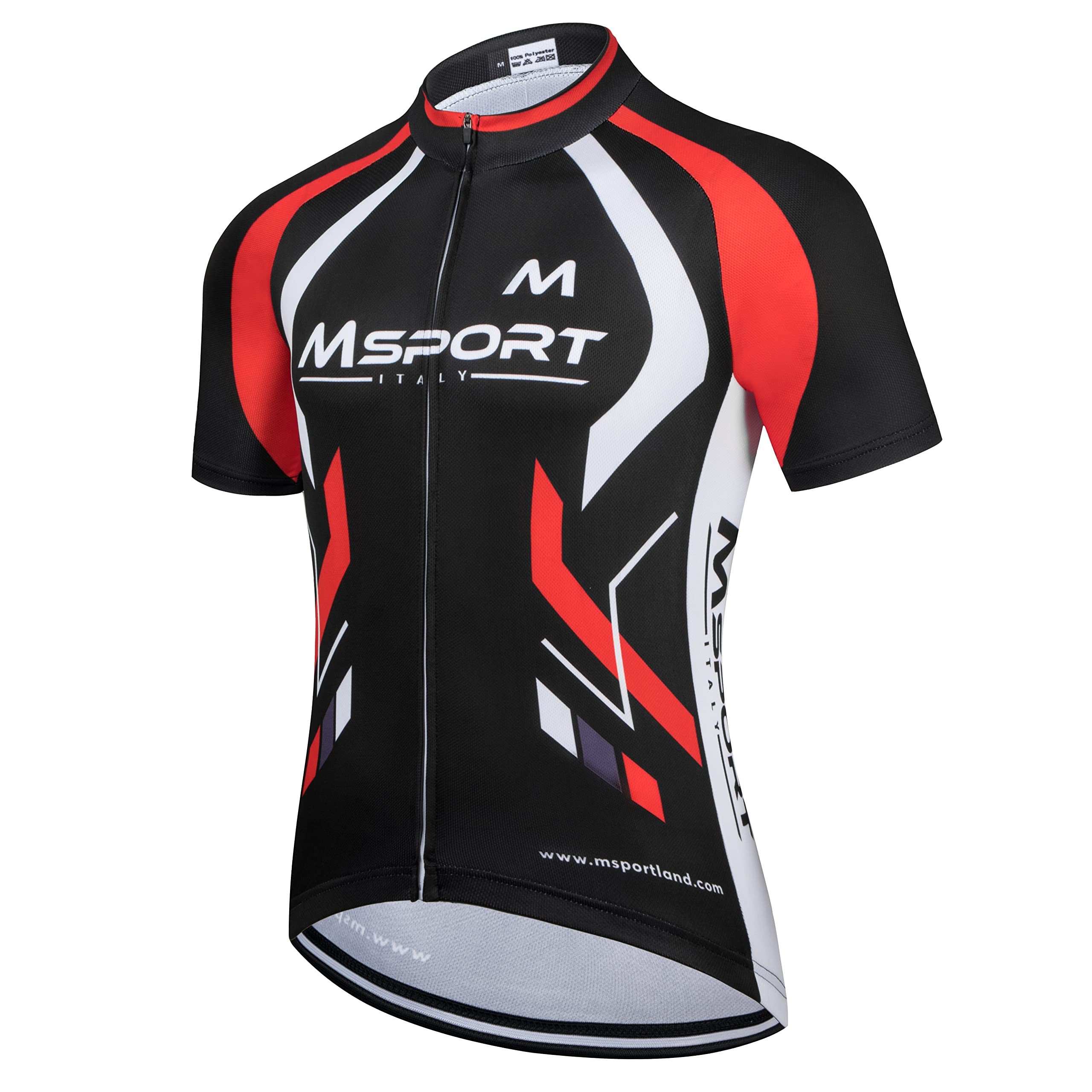 Conjunto de Ciclismo Transpirable – ropa de ciclismo Maillot y Culotte Acolchado con Gel 5D para Hombre - Msport 4 XL