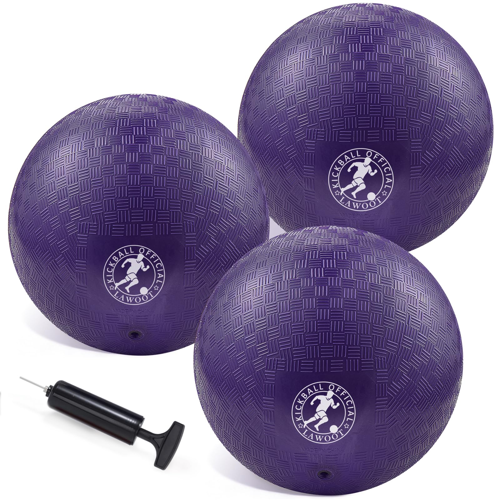10 Inch Kickball Playground Ball Dodgeball Balls 4 Square Balls