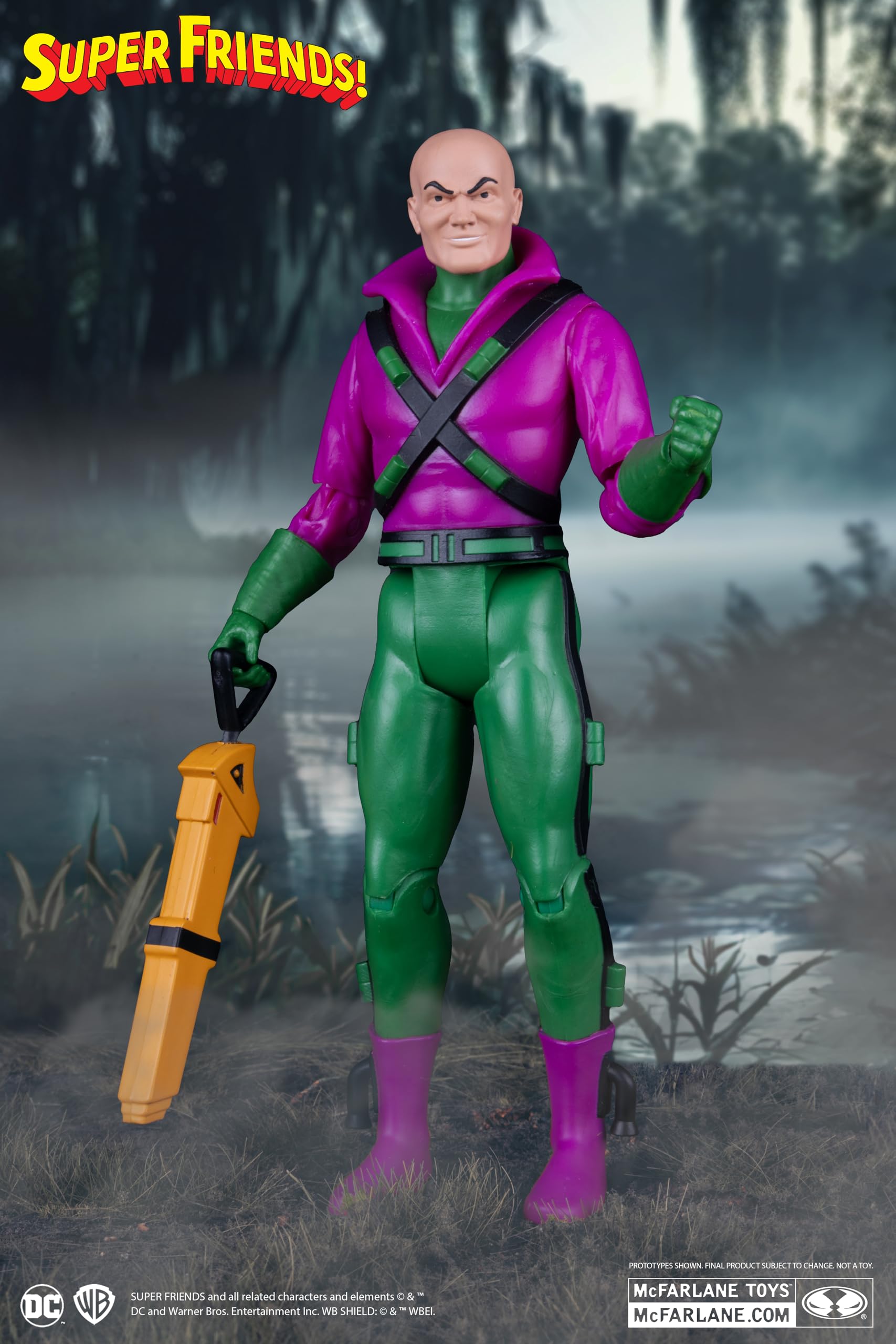 McFarlane DC Retro Lex Luthor (Super Friends) 6in Action Figure Toys, 6" - Image 3