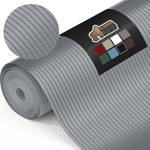 Gorilla Grip Forros originales antideslizantes para cajones y repisas rollo sin adhesivo duraderos y resistentes para alacenas, cocinas y