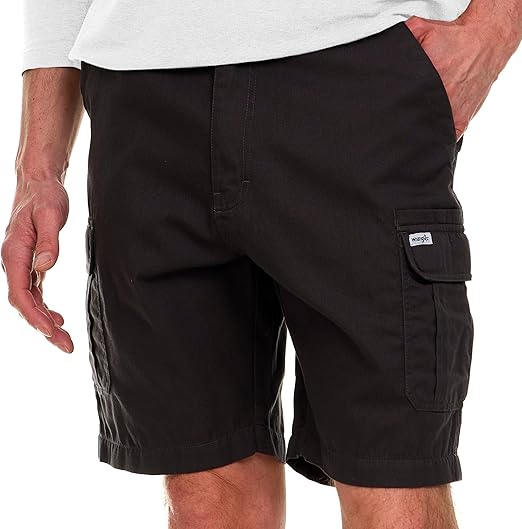Wrangler Cargo Shorts for Men Big and Tall - Stretch Twill Casual Shorts