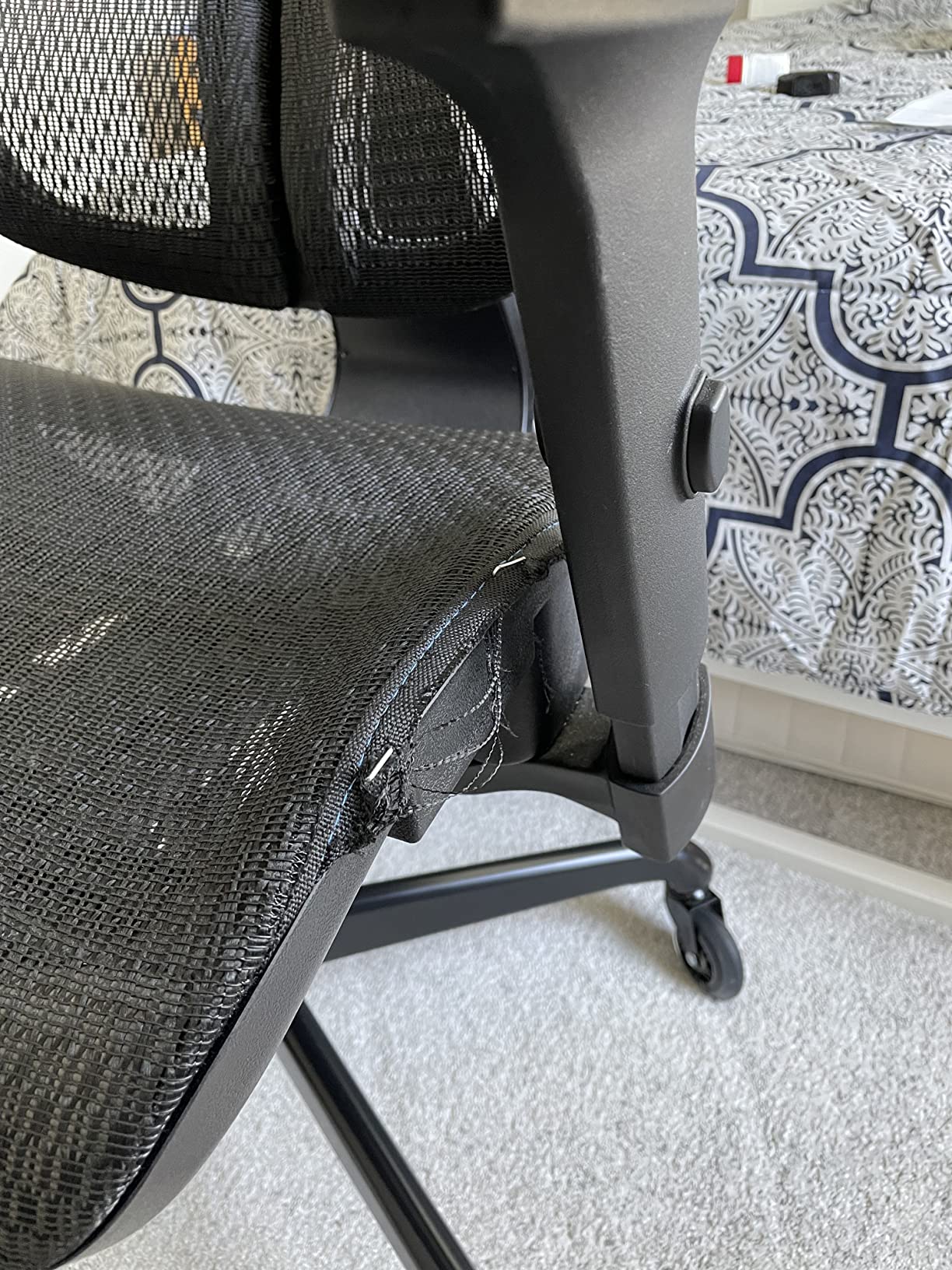 47/mo Finance SUNNOW Ergonomic Office Chair High Office Mesh Chair