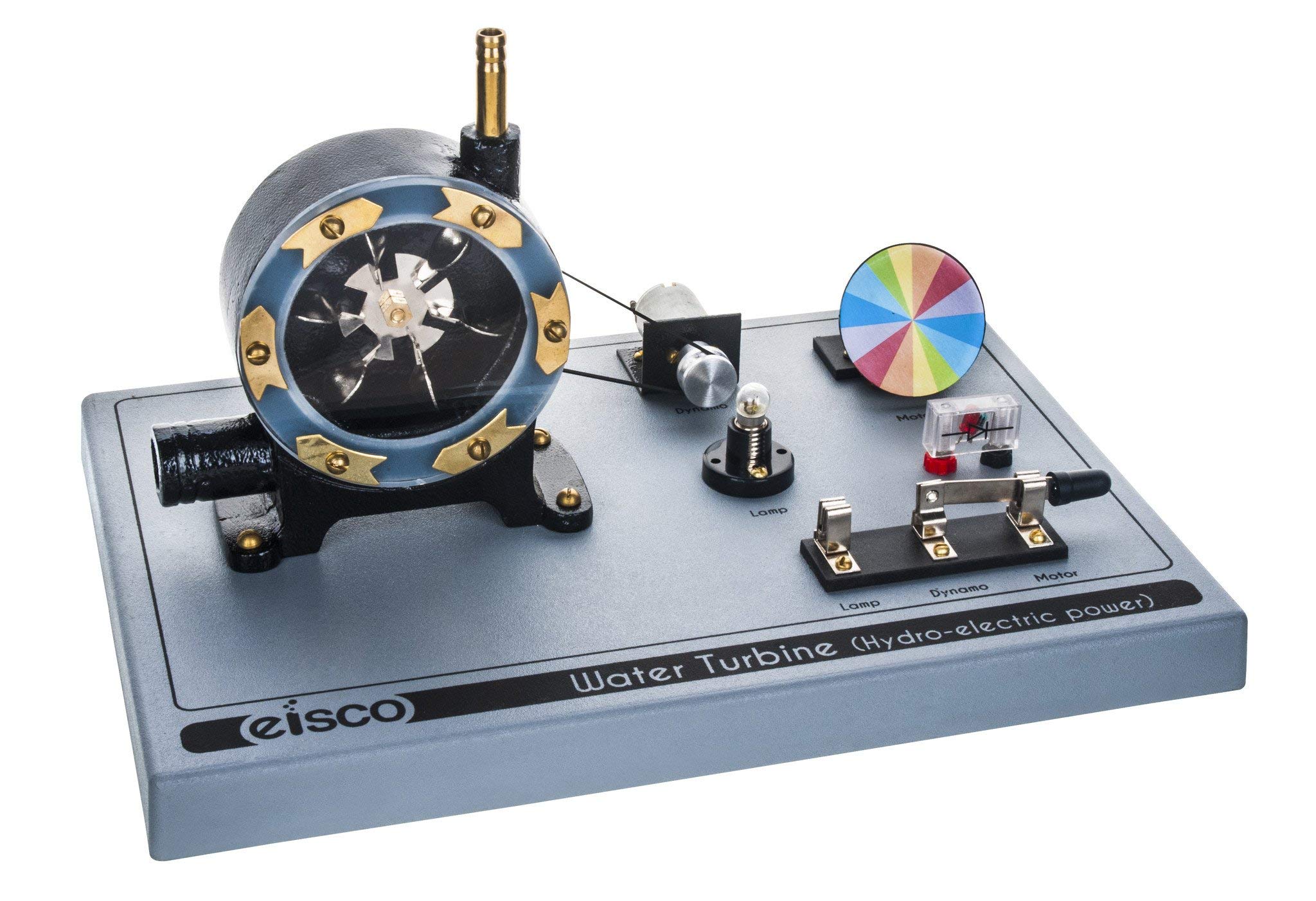EISCO Hydro-Electric Power Station - Working Water Turbine to Generate Electricity - Eisco Labs