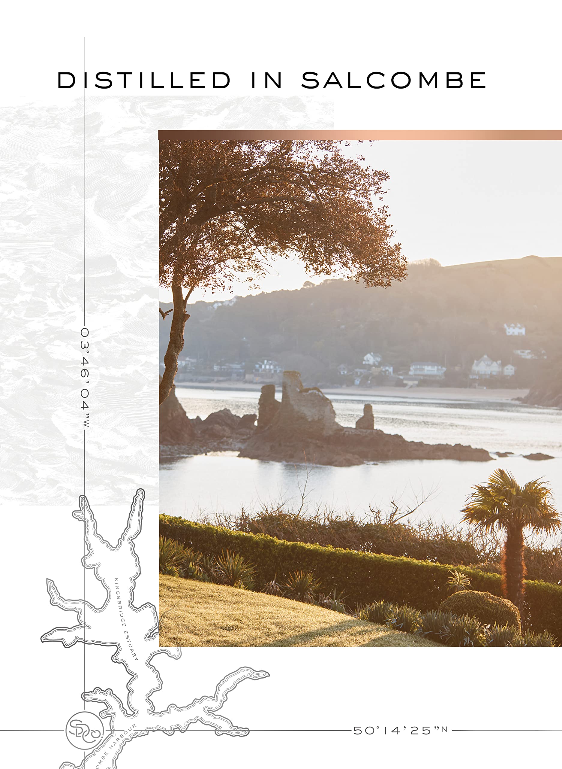 Salcombe Gin Voyager Series Daring, Premium-Gin, Limited Edition, 0,5 L, 46% Vol.