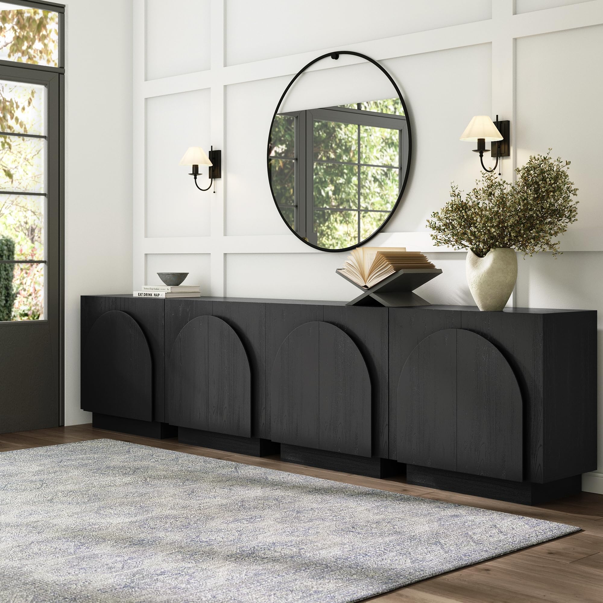 Nathan James Iris Mid-Century Modern Credenza