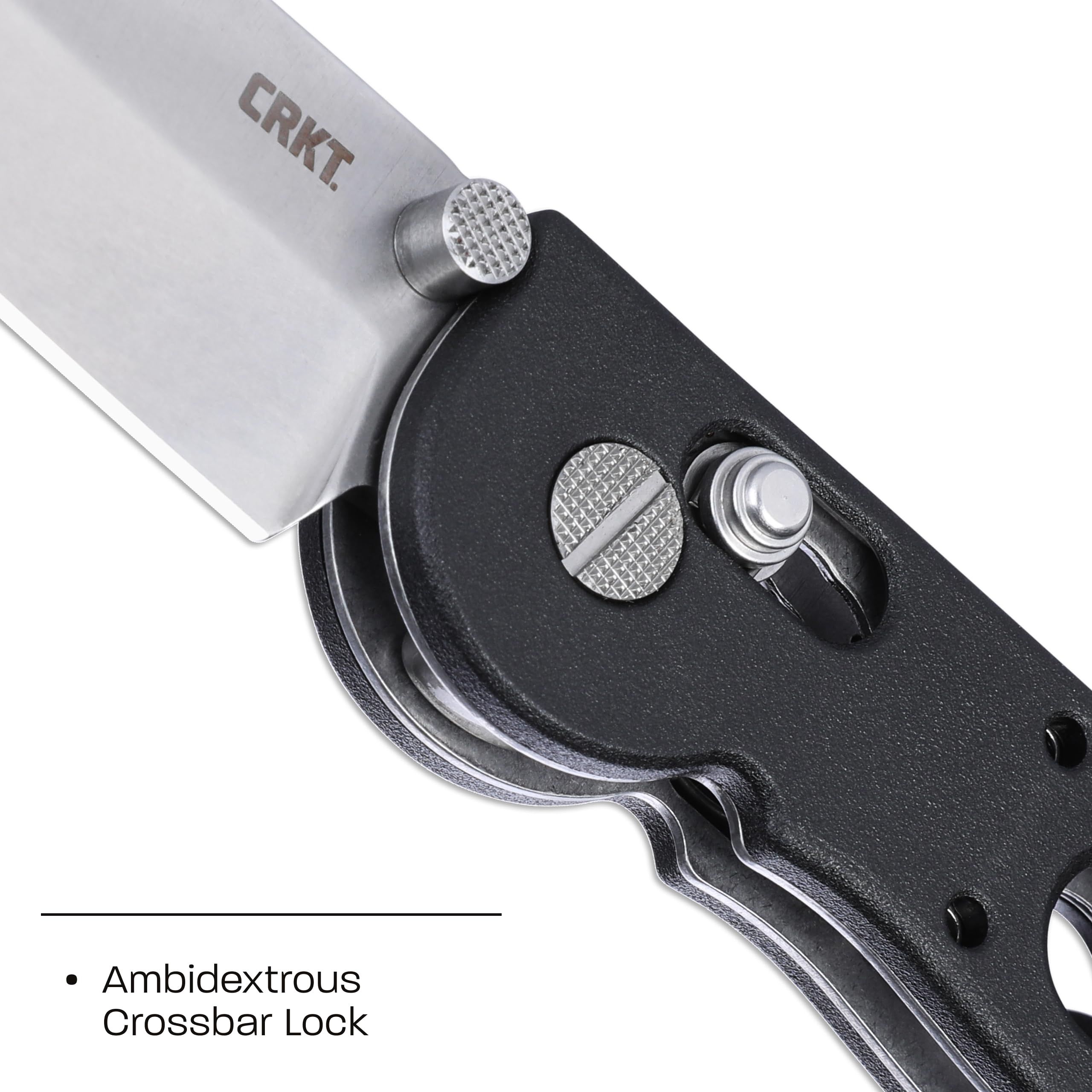 CRKT M16-02X Folding Knife with Crossbar Lock: D2 Steel Plain Edge