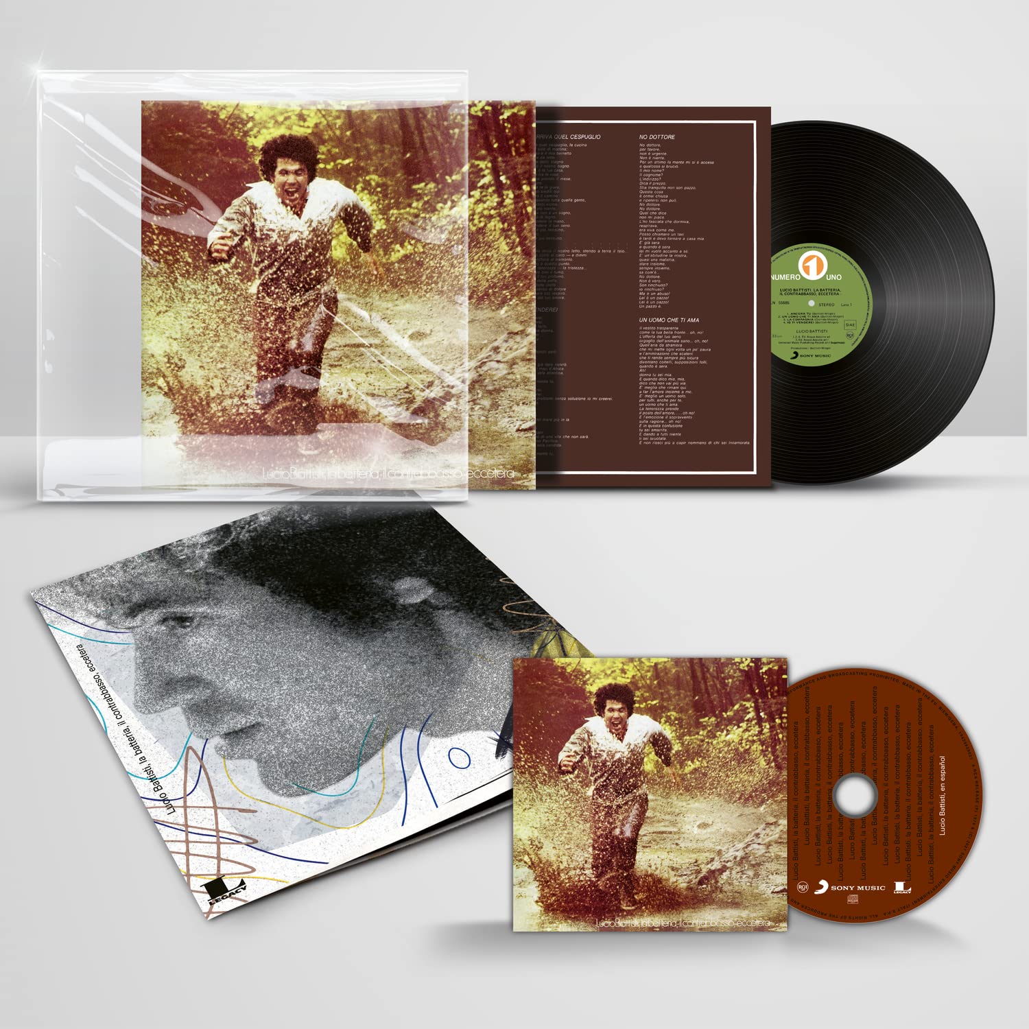 Lucio Battisti, La Batteria, Il Contrabbasso, Eccetera Lp+CD Legacy [VINYL]
