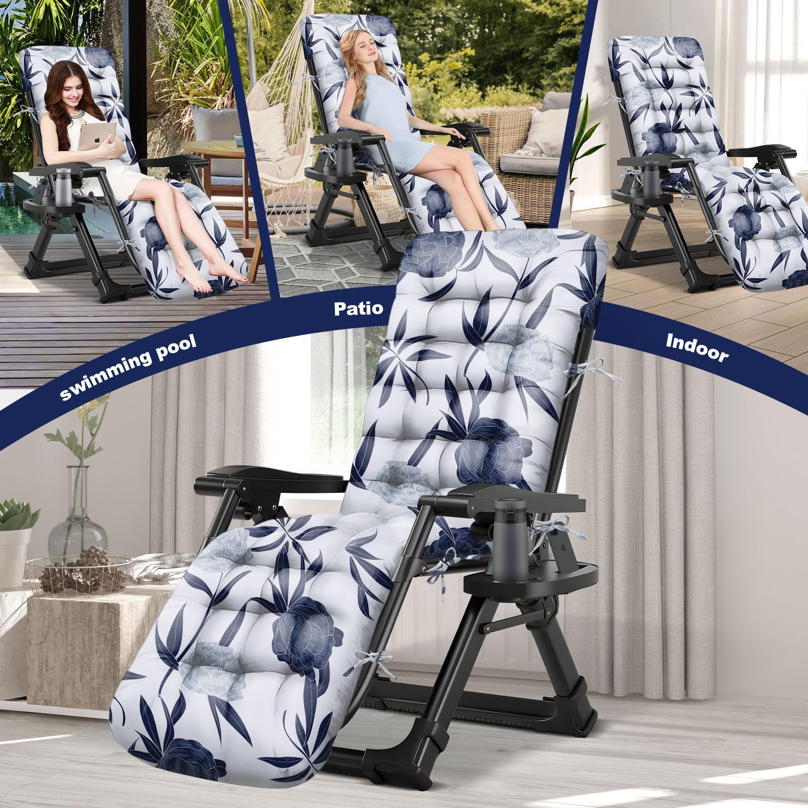 Memory Foam Outdoor Chaise Lounge Chair Cushions On Sale Tycdiose