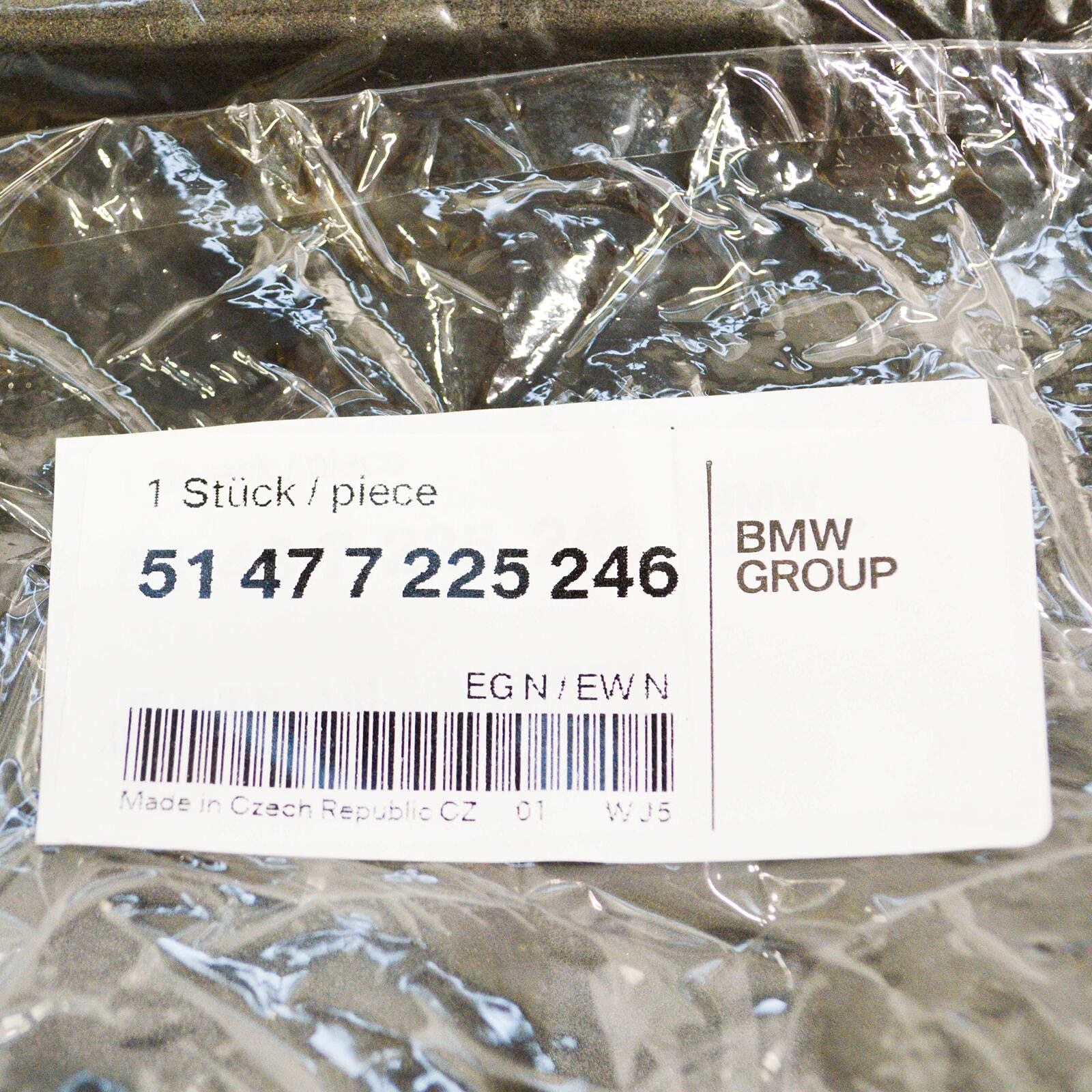 GTV INVESTMENT Z4 E89 Side Trunk Floor Liner 51477225246 7225246  