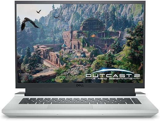 Dell G16 7630 Gaming Laptop, Intel i9-13900HX/16GB DDR5/1TB SSD/NVIDIA RTX 4070, 8GB GDDR6/16 (40.64cm) QHD+ 240Hz/Backlit KB RGB/Quantum White/Win…