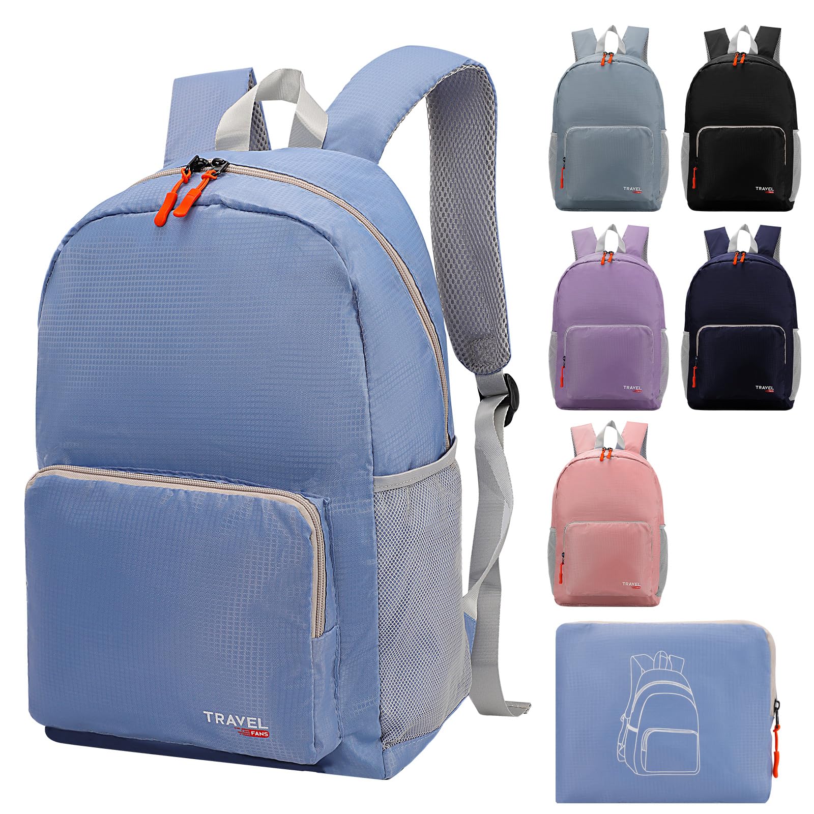 Zaino Pieghevole 15L Ultraleggero - Leggero, Compatto E Ideale Per Trekking, Viaggi E Sport - Foto 4
