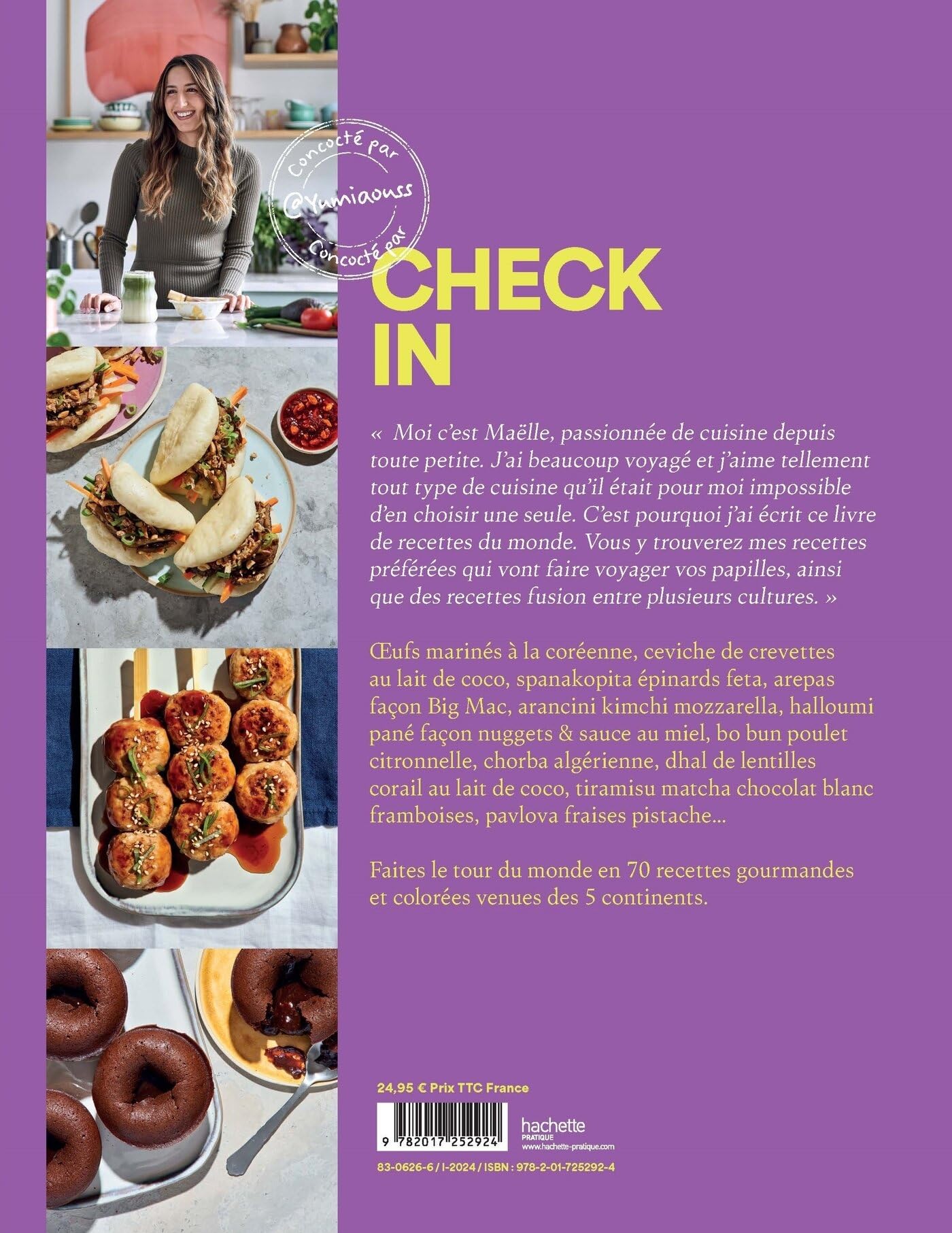 Check in 70 recettes gourmandes et colorées pour faire le tour du monde
