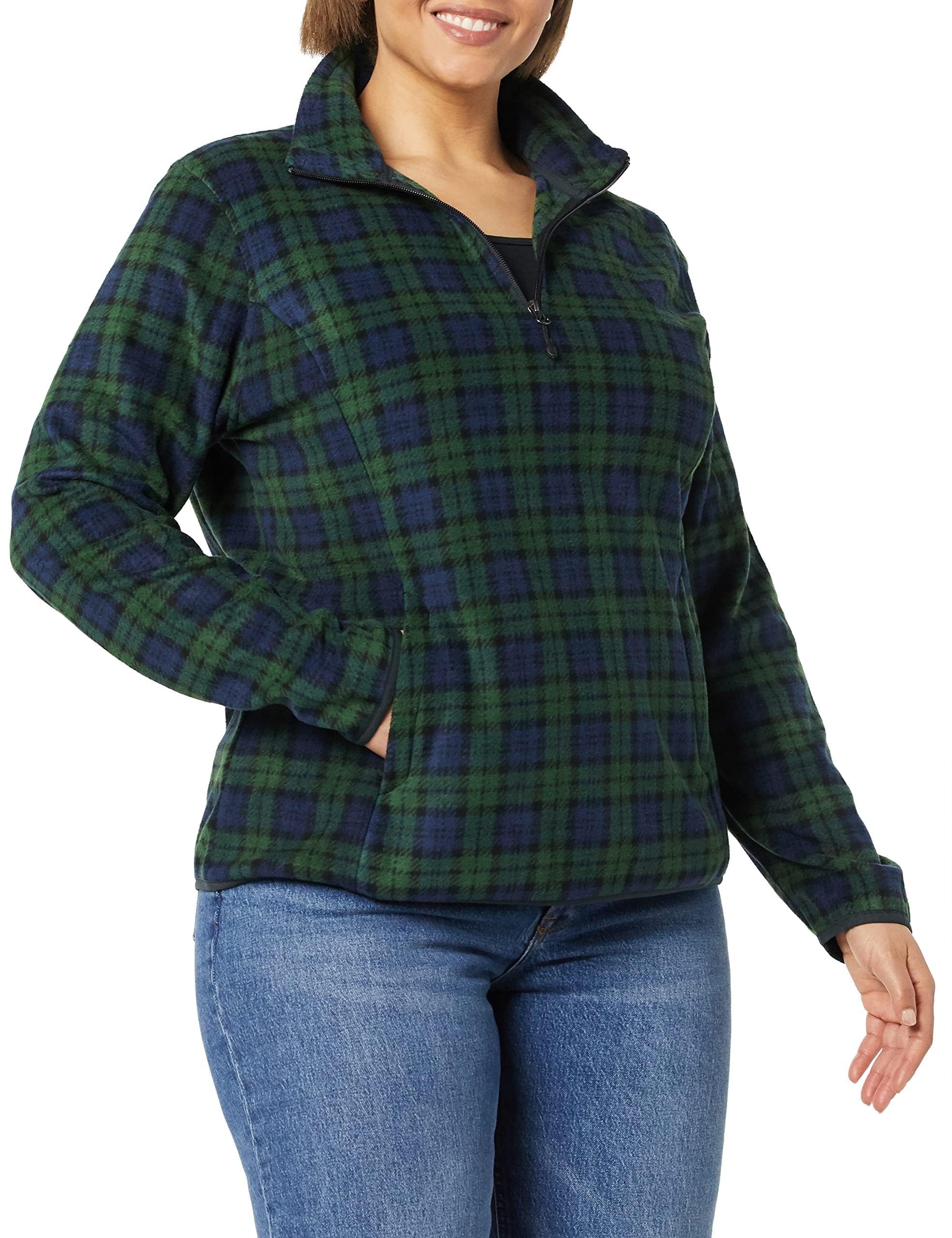 Amazon Essentials Giacca Invernale Modello Pullover con Zip Corta A Maniche Lunghe con vestibilità Classica (Taglie Forti Disponibili) Donna