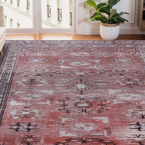 Miniatura 28 de Superior Alfombra de área para interiores para sala de estar, dormitorio, cocina/comedor, oficina, única, alfombras con respaldo de algodón, Athena